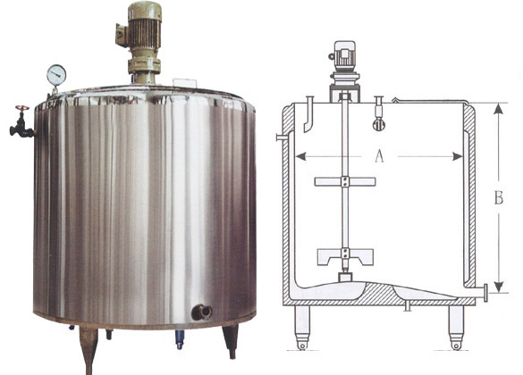 专业生产各规格封闭式冷热缸 开口式冷热缸