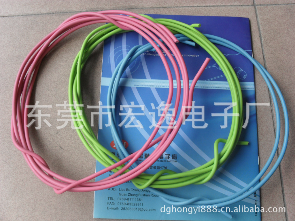 供应彩色硅胶耳麦绑线TPE咪杆铁丝线咪管灯饰台灯金属软管鹅颈管