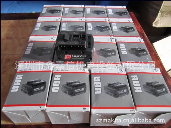 现货批发零售德国BOSCH博世14.4V2.6AH锂电池