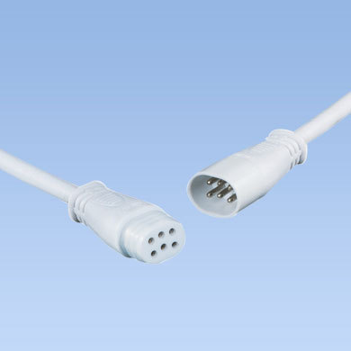 直销 6芯LED防水快速插 公母防水全能插头 IP68耐寒防水电线