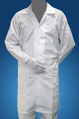 防静电大褂-翻领-钮扣