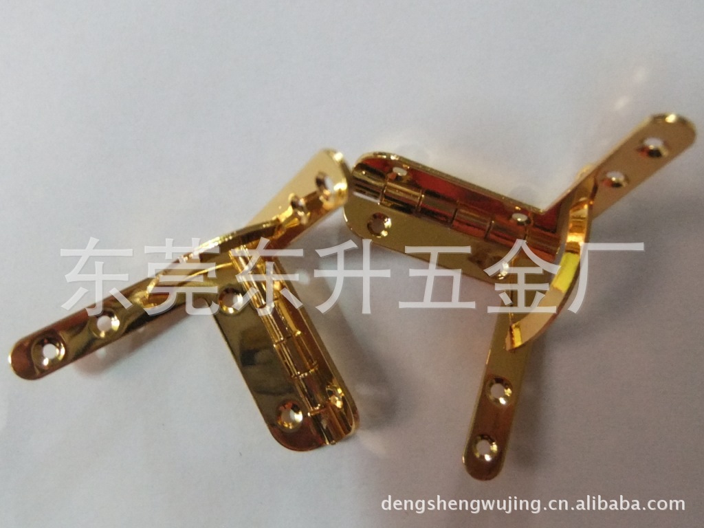 供应优质箱包配件、合叶、7字铰、支架、铰链 、盒扣、礼品盒铁铰