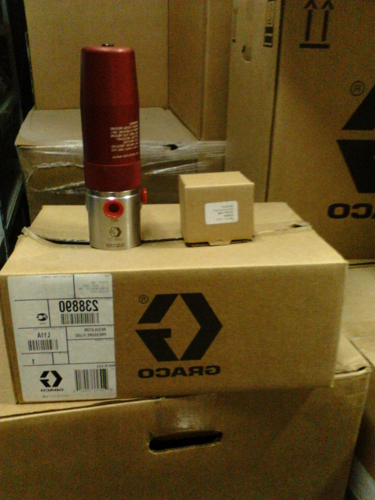 固瑞克238890高压调压阀  不锈钢减压阀 固瑞克配件