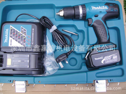 批发零售日本MAKITA牧田充电式冲击电钻BHP453Z