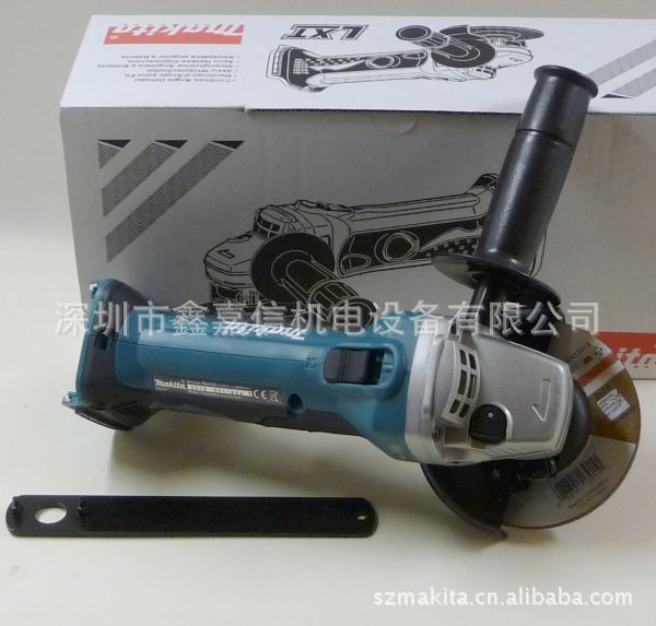 批发零售日本makita牧田充电式角向磨光机DGA450RFE