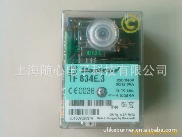TF834E.3 美国|HONEYWEL|燃烧器专用|程控器|控制盒|satronic