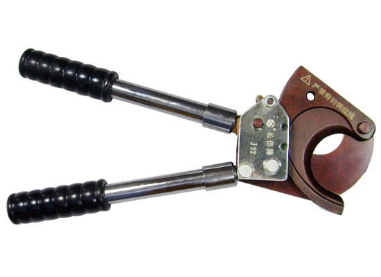 长信J52 电缆剪 剪切铜铝电缆 棘轮电缆剪