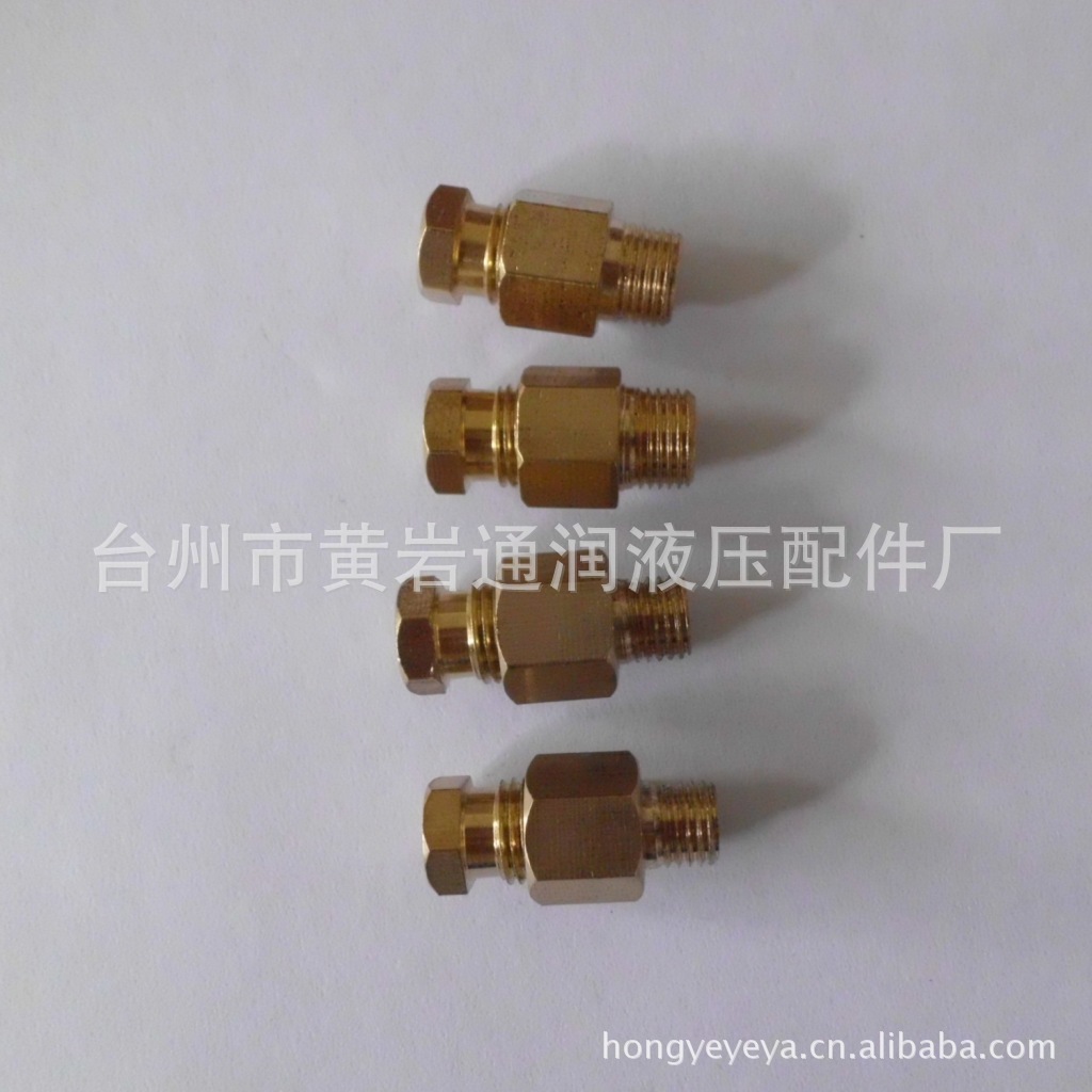 供应车床润滑用直通接头pd610