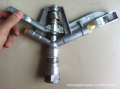 Wholesale 1-inch alloy rotary double sprinkler head, lawn and garden rocker sprinkler head, sprinkler irrigation, irrigation agriculture