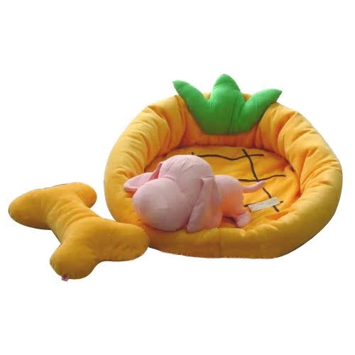 低价供应80cm宠物床 水果系列宠物狗窝猫窝用品 颜色鲜丽柔软舒适|ru