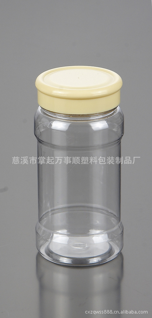 塑料瓶 广口瓶 糖果瓶  干果瓶  塑料罐 蜂蜜瓶 花粉瓶GJ-012