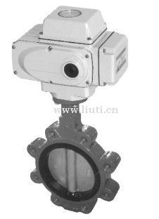 电动凸耳软密封蝶阀/硬密封蝶阀