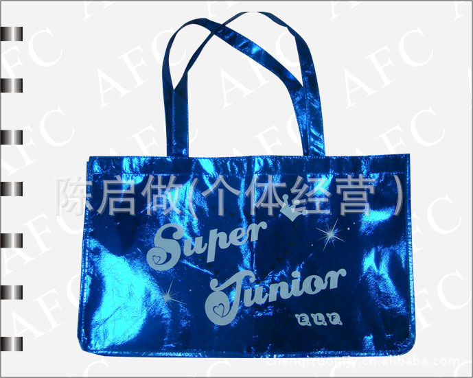 定制龙港手提无纺布袋/铝箔覆膜无纺布袋 500个起订