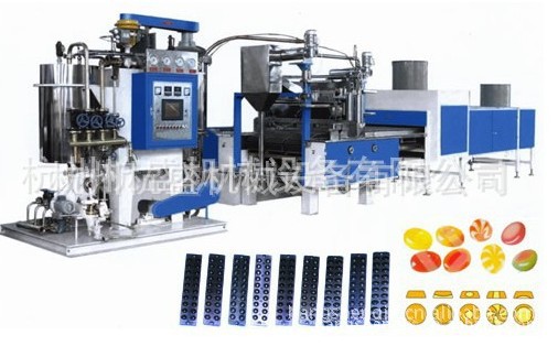 硬糖浇注机,酥心糖浇注成型机,水果糖生产线