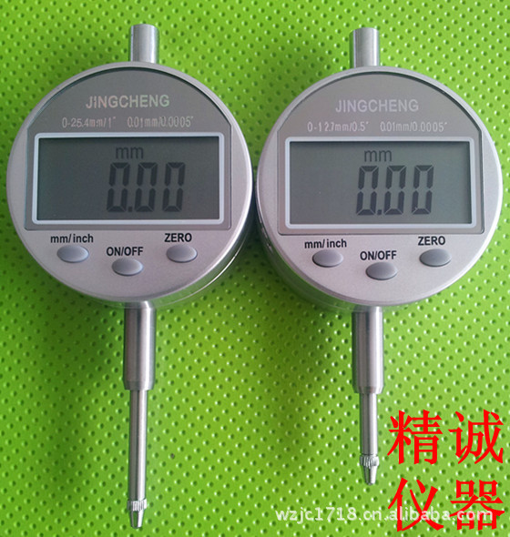 数显百分表 0-12.7mm 0-25.4mm  JINGCHENG 厂家销售