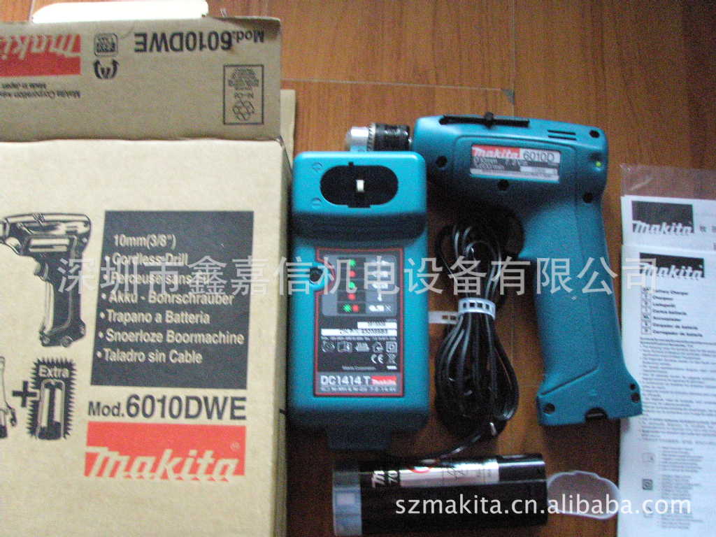 6010DW  特价现货 批发日本 Makita牧田 充电电钻 6010DW