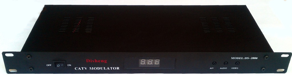 48.5-750MHZ 인접 주파수 고정 변조기 케이블 TV 변조기 DS-2000