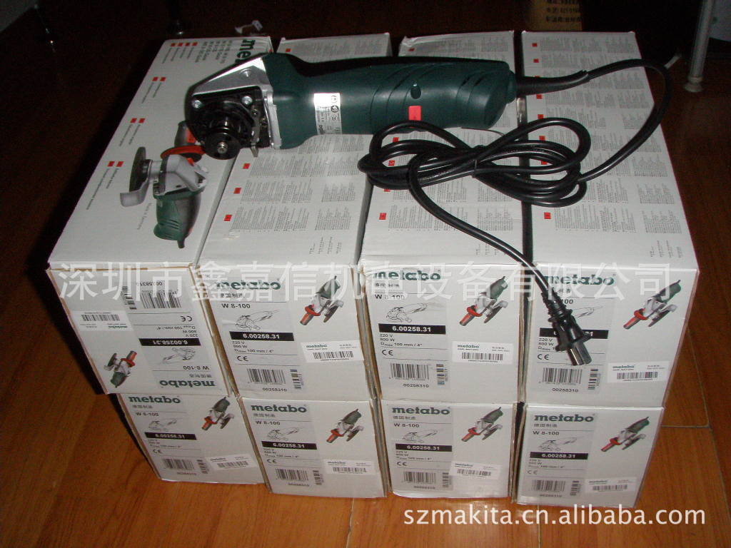 现货批发德国 麦太保METABO 角磨机/磨光机/打磨机 W8-100