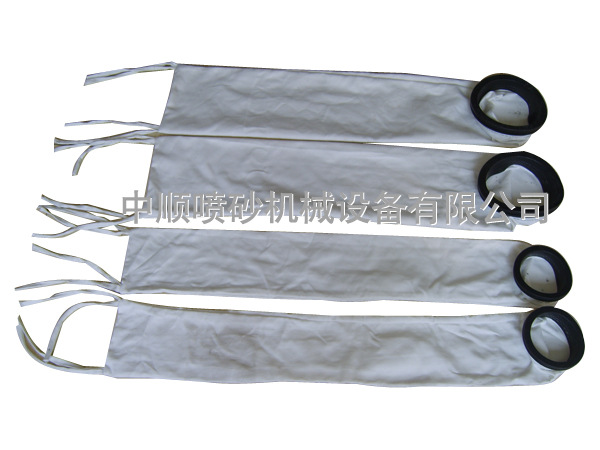 喷砂机集尘布管厂家直销集尘布袋 伸手布套定制