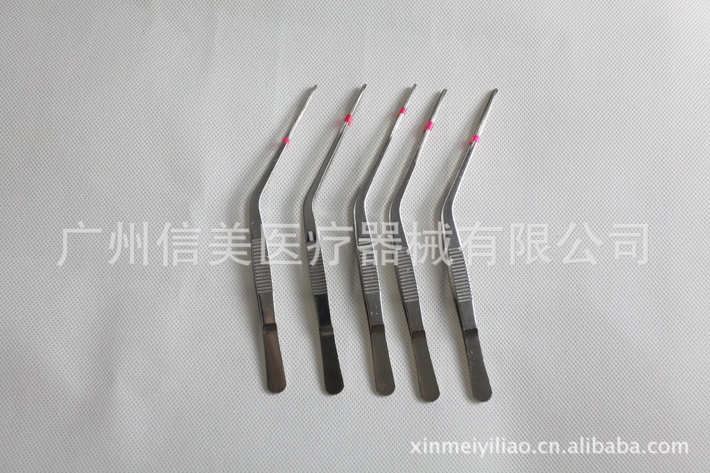 医用 膝状镊子 枪状镊