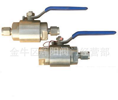  供应 不锈钢304材质丝扣气源球阀