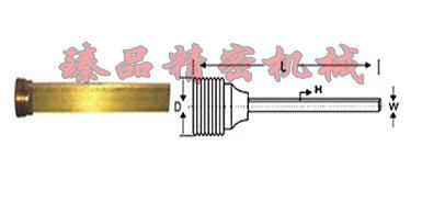 AS美制NPT牙直身隔水片运水针
