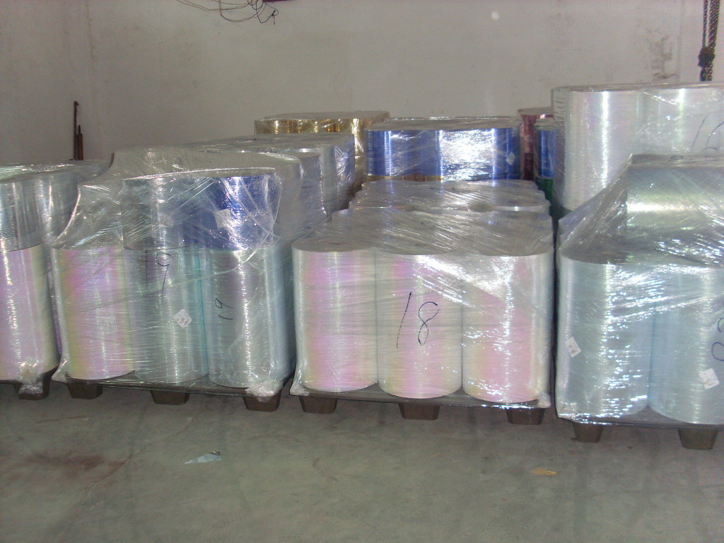 pet镀铝膜，pvc镀铝膜，bopp镀铝膜（浙江温州）