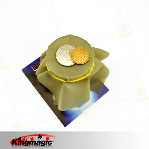 G0725 Black Hole Legend Coin Passes Through Thin Film King Magic Magic Props Manufacturer Coin Props