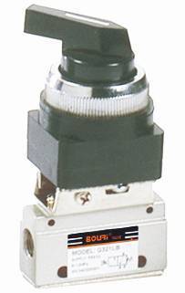 供应二位五通气控机械阀G522R