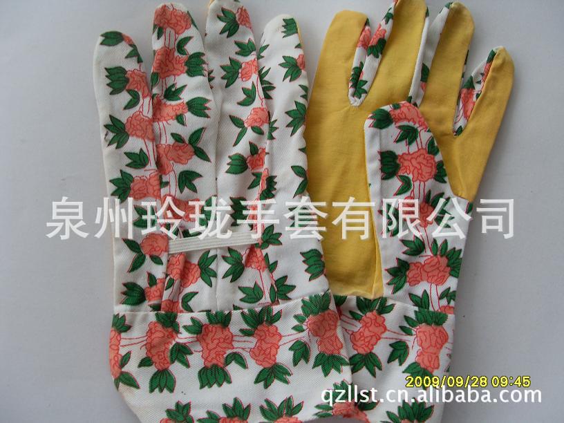 厂家LL28手感舒适柔和戴着贴切花园用手套