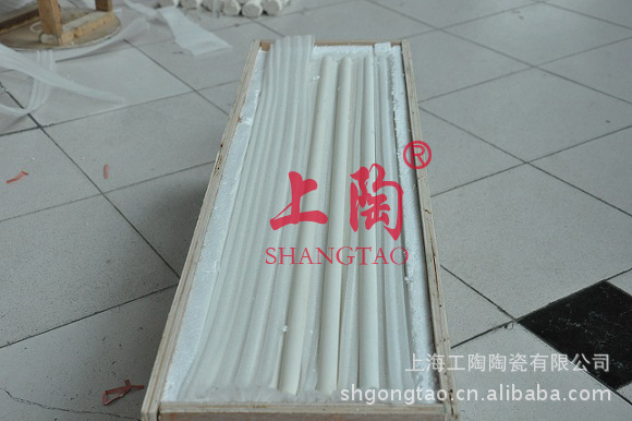 厂家供应99% 99.5% 99.7%氧化铝陶瓷管，陶瓷棒材
