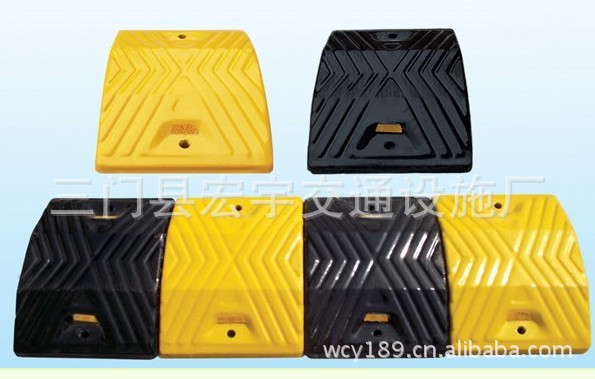 供应交通设施铸钢减速带 减速路拱 减速垄道路减速垄