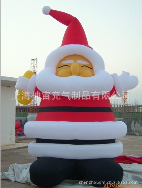 圣诞老人气模./充气圣诞老人/充气圣诞产品/吹气圣诞老人/