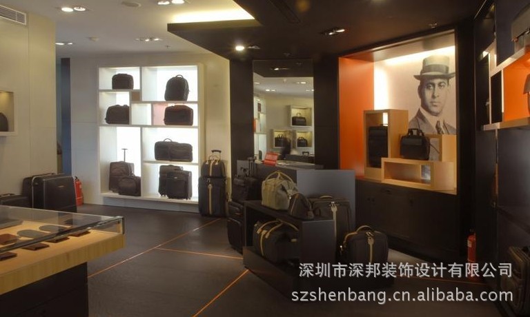 深圳装修公司|深圳深邦装饰公司|皮具鞋店装修|福永加盟店装修|