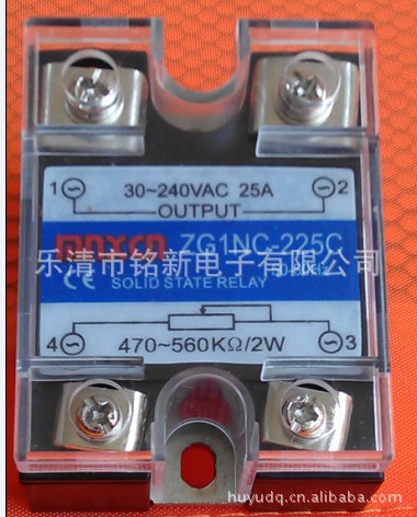 厂家直供铭新ZG1NC-210C JGX-1VR2410柯达型固态调压器 SSR-10VA