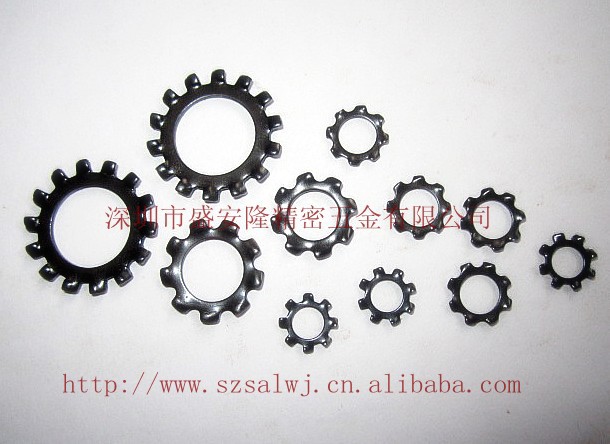 供应M8规格外齿垫圈 外齿介子 深圳厂家现货供应