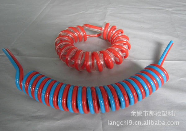 宁波厂家提供pu双排弹簧管