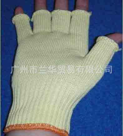 凯夫拉半指手套TY-KBZ防切割手套