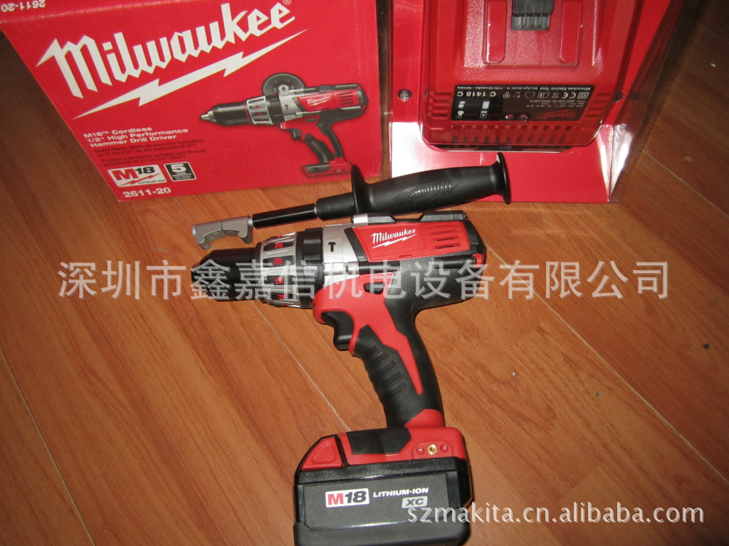 批发零售米沃奇充电冲击电钻2611-20