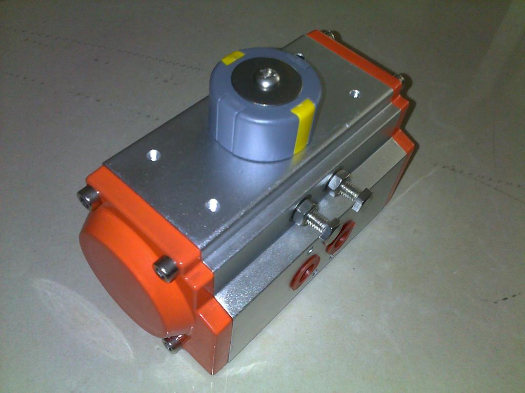 气动铝合金执行器厂家/齿轮齿条式气动执行器