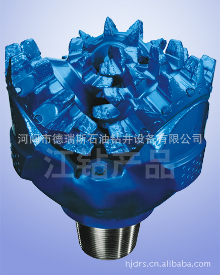 GA中低钻压高转速橡胶密封滚动轴承钢齿三牙轮钻头 矿用钻头 水井