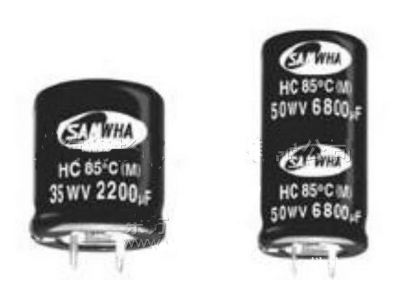 韩国 SAMWHA 正品 电解电容 50v 6800UF