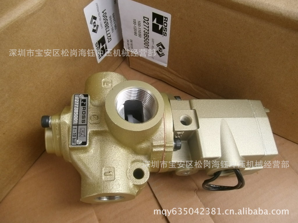 ROSS单联阀直销J2773B6011,J2773B5011,J2773B4011深圳海钰现货