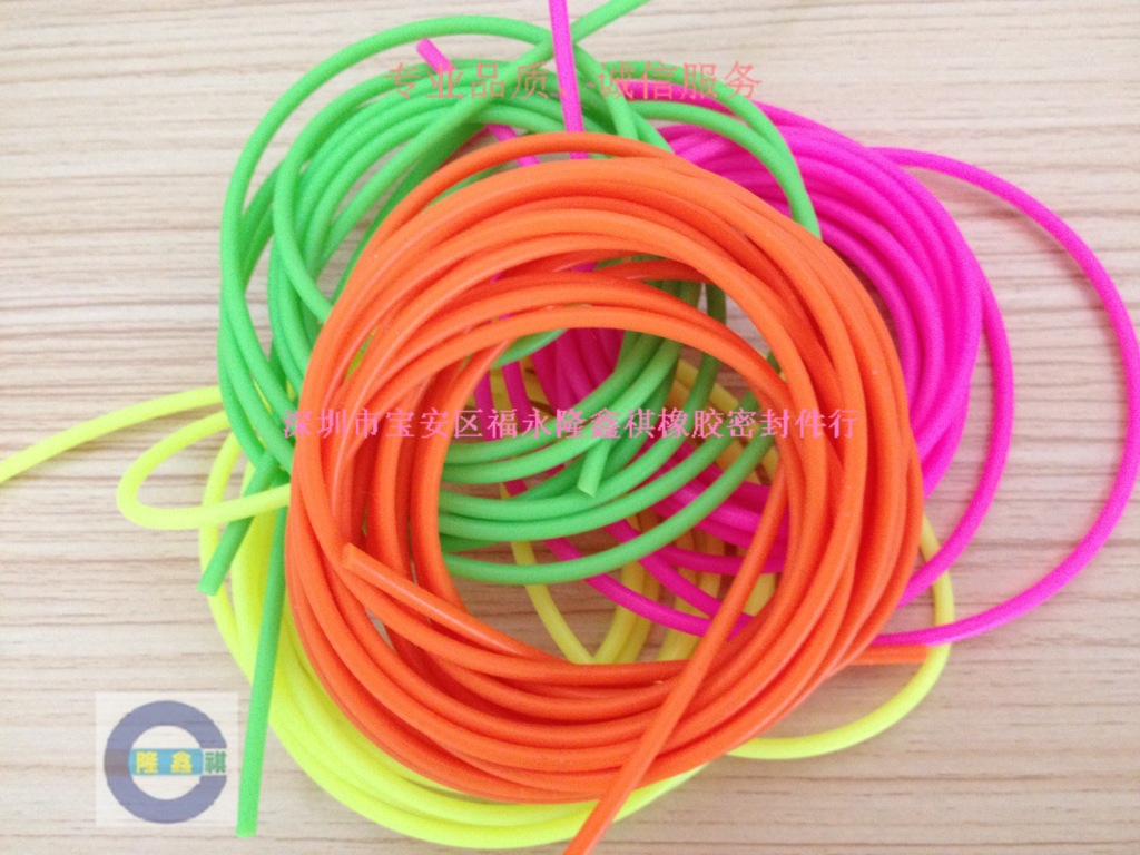 供应硅胶条、彩色硅胶条、彩色硅胶绳、箱包硅胶绳(图)