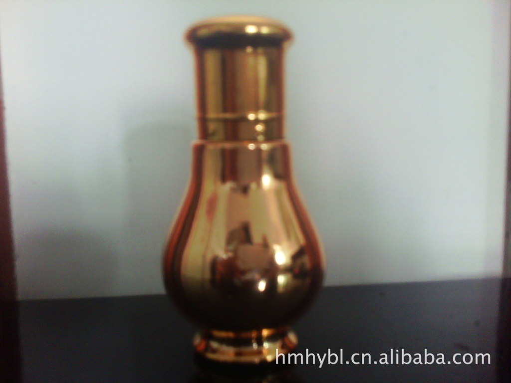 化妆品玻璃厂家生产直销30m单l葫芦瓶电化铝蘑菇盖葫芦瓶