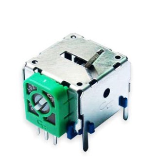 摇杆电位器HY16-1A  一字型复位单轴摆动60度外径16mm