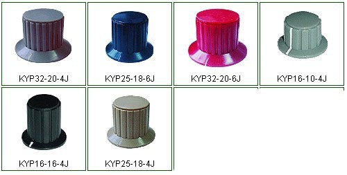 厂家直销 全系列塑料旋钮刻度盘供应-电位器配套 KYP32-20-6J