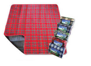 Outdoor mat wholesale Suede picnic mat three layers reunite with Mat Moisture-proof pad 1.5*2.5M