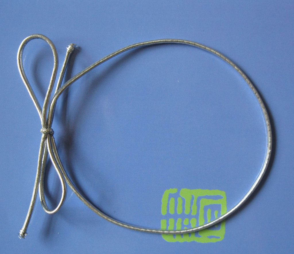 供应银丝线蝴蝶结 金银丝礼品包装松紧带 弹力绳 包装用蝴蝶结