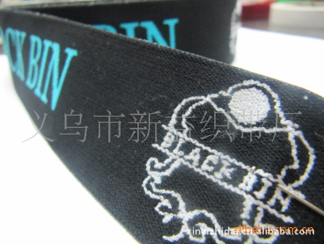 厂家供应 电脑提字带 橡筋提字带 松紧提字带 涤纶提字带